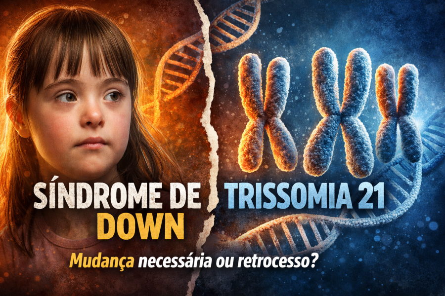 De Síndrome de Down para Trissomia do Cromossomo 21: Mudança necessária ou retrocesso?