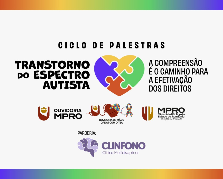 MPRO abre inscrições para ciclo de palestras sobre autismo com Espaço Kids