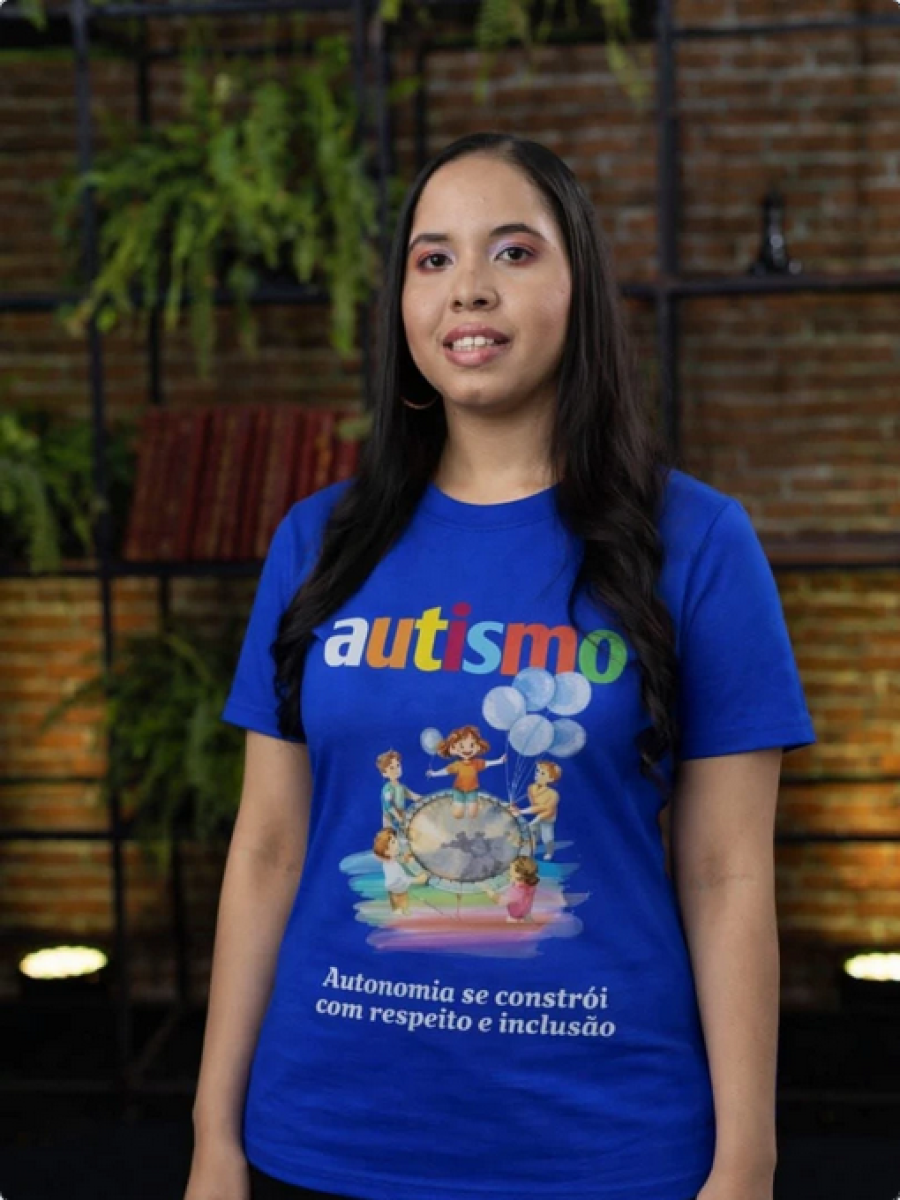 IncluTEA 2026 lança camiseta na versão azul