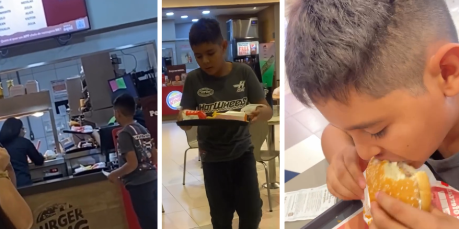 Autonomia: pai registra realização do filho autista ao escolher o próprio lanche