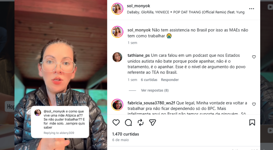 Brasileira responde como funciona rede de apoio para mães de autistas nos EUA