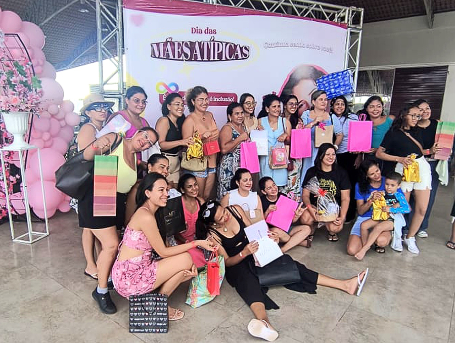 Mães atípicas aproveitaram um dia especial em evento dedicado a elas